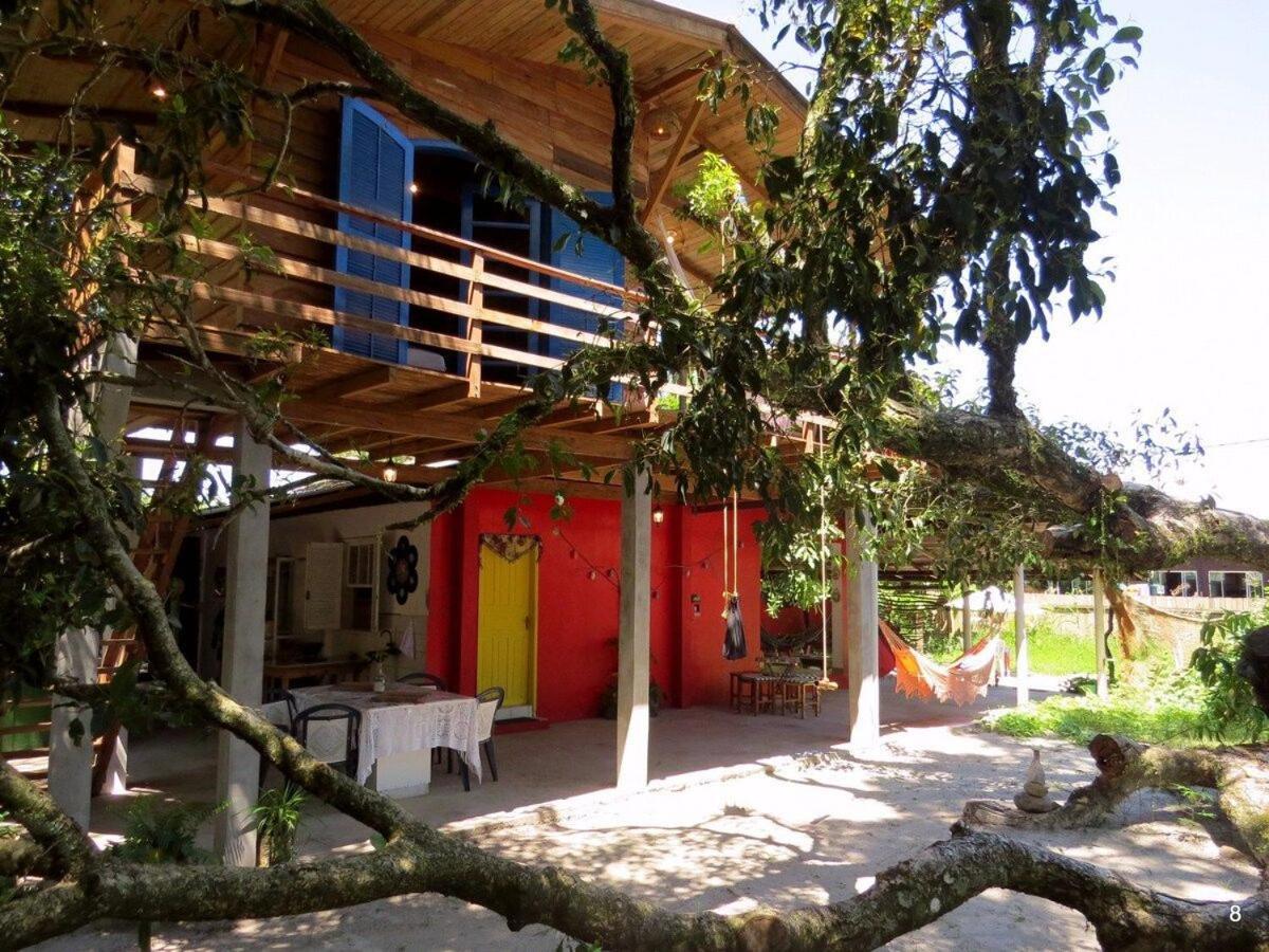 Casa Estilosa E Rustica Com Vista Para O Por Do Sol Da Ilha Do Mel! Exterior photo